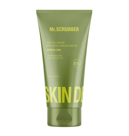 Nawilżający krem-żel do ciała Mr.Scrubber Skin Delights, Verbena Lime, 150 ml