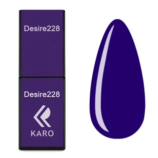 Гель-лак кольоровий Karo Desire #228, 8 мл