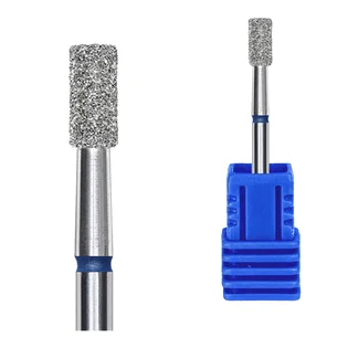 Diamond Drill Bit Kraken Nails, cylinder, with blue notch, 3.0×6.0 mm
