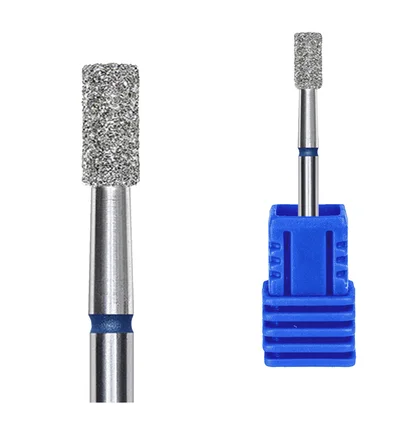 Diamond Drill Bit Kraken Nails, cylinder, with blue notch, 3.0×6.0 mm