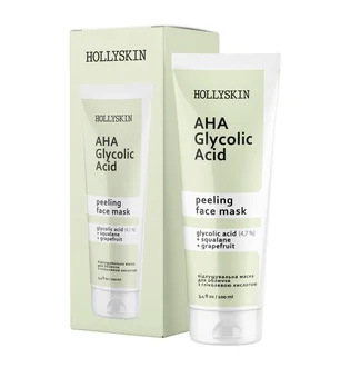 Face mask HollySkin Glycolic AHA Acid, 100 ml