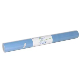 Oil and Waterproof Laminated Spunbond Bed Sheet Permanent, 0.8×50 m, blue, 1 roll