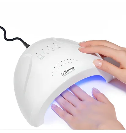 Лампа для полімеризації нігтів UV/LED SUN One White, 48 Вт