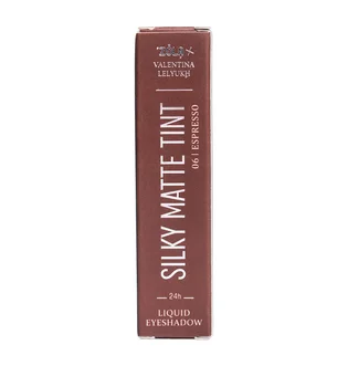 Рідкі тіні для повік ZOLA x Valentina Lelyukh Silky Matte Tint, Espresso #06