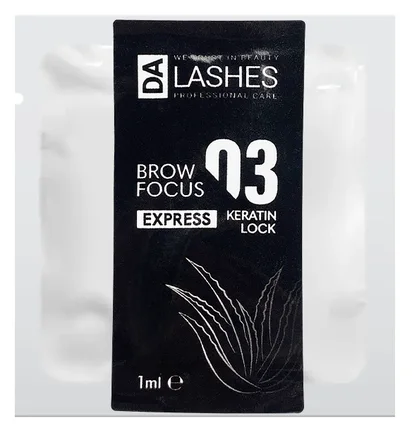 Eyebrow Product Dalashes Brow Focus Express Step 03 Keratin Lock sachet, 1.5 ml