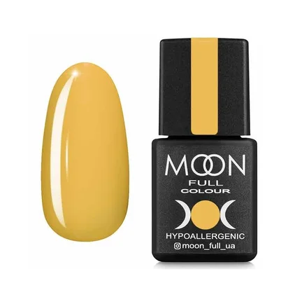 Гель-лак Moon Full Summer #610, желтый карри, 8 мл