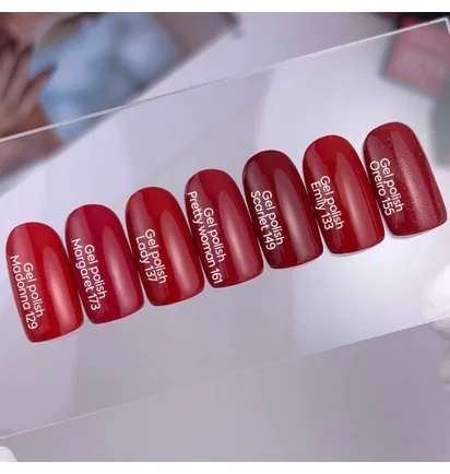Гель-лак Nails Of The Day, Scarlet, 10 мл