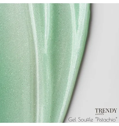 Żel-suflet do modelowania Trendy Nails, Pistachio, HEMA/TPO free, 15 ml
