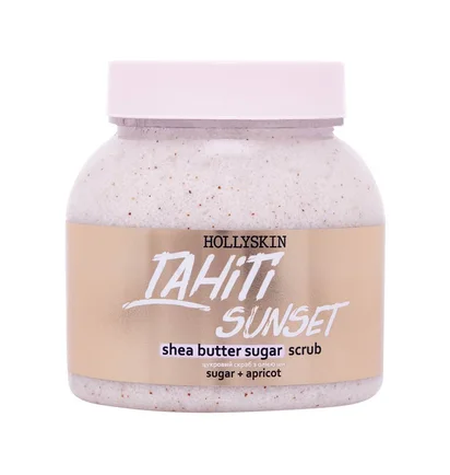 Цукровий скраб для тіла HollySkin Tahiti Sunset з маслом ши та перлітом, 300 мл