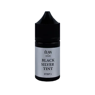 Краска для бровей и ресниц ELAN x Sylin Black Silver Tint Step 1, 30 мл