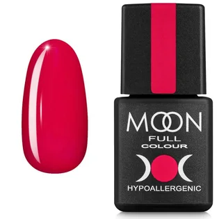 Гель-лак Moon Full Neon #710, темна фуксія, 8 мл