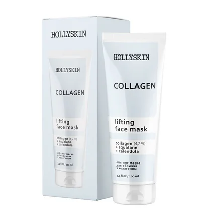 Маска для обличчя HollySkin Collagen Face Mask, 100 мл