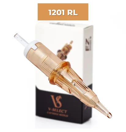 Картридж для татуажу V-Select 1201RL (0,35мм), 1 шт